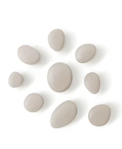 MAOMI Interior und Design Spiegel Und Wanddekoration|Handtuchhalter Und -haken|Steinförmige Wandhaken - Wall Installation Hooks