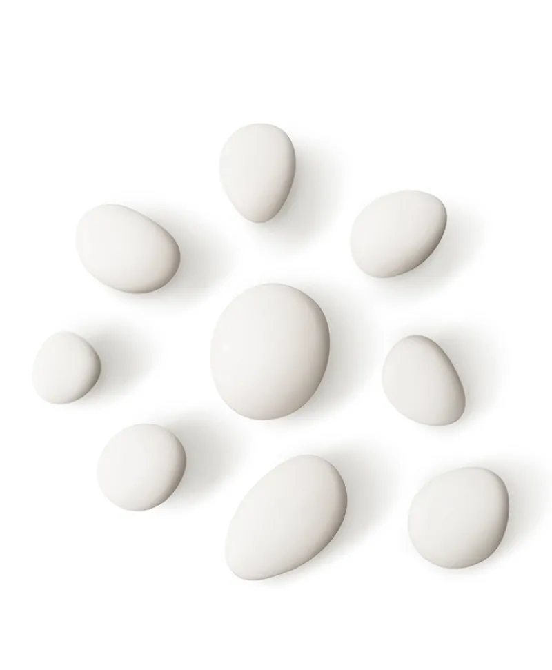 MAOMI Interior und Design Spiegel Und Wanddekoration|Handtuchhalter Und -haken|Steinförmige Wandhaken - Wall Installation Hooks