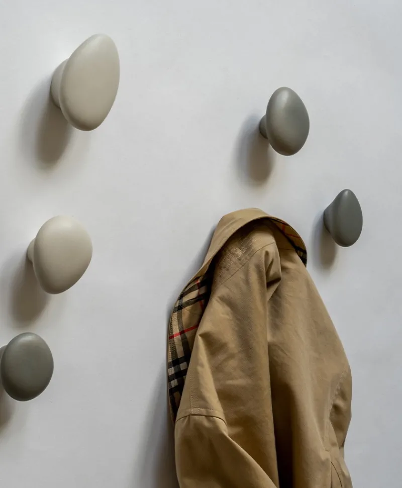 MAOMI Interior und Design Spiegel Und Wanddekoration|Handtuchhalter Und -haken|Steinförmige Wandhaken - Wall Installation Hooks