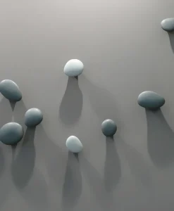 MAOMI Interior und Design Spiegel Und Wanddekoration|Handtuchhalter Und -haken|Steinförmige Wandhaken - Wall Installation Hooks