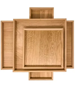 Raumgestalt Tabletts|Tablett Eiche hell