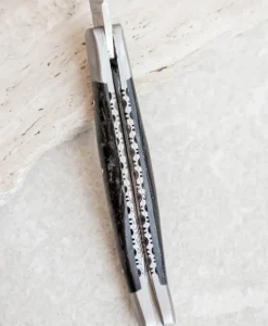 Laguiole en Aubrac Messer|Besteck|Taschenmesser "Karbon mit Farbreflexen"