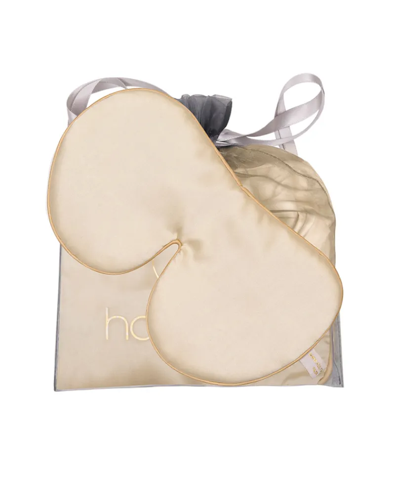 Holistic Silk Schlafmasken, Seidenkissen Und Seidenturban|Verjüngungsset aus Schlafmaske und Kissenbezug