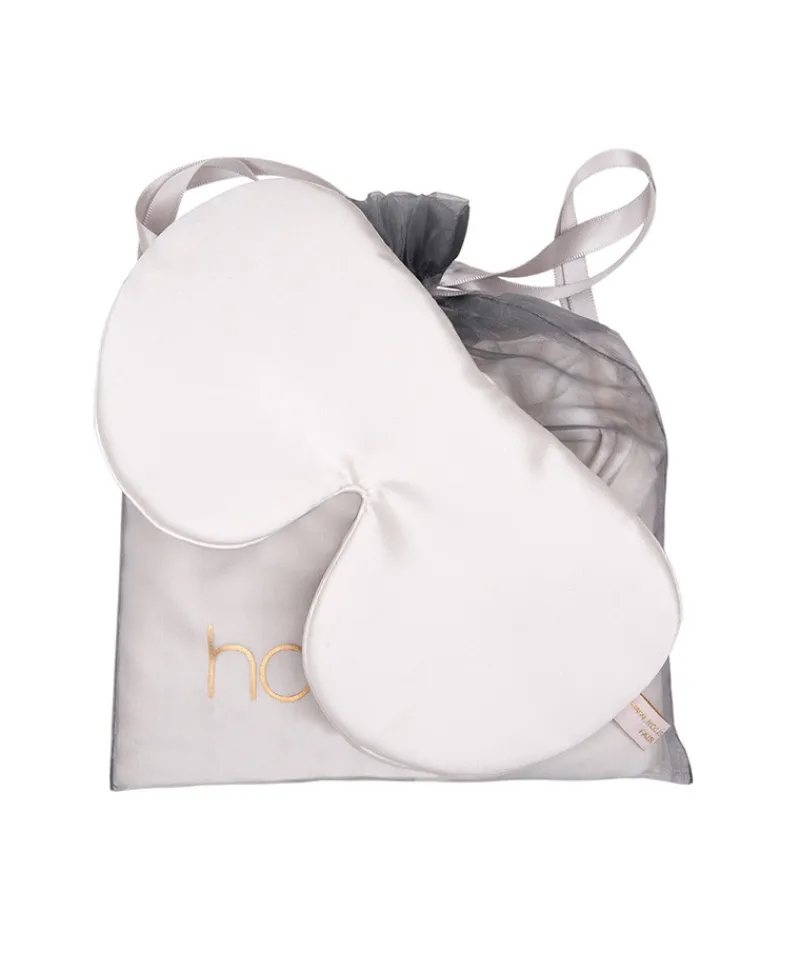 Holistic Silk Schlafmasken, Seidenkissen Und Seidenturban|Verjüngungsset aus Schlafmaske und Kissenbezug