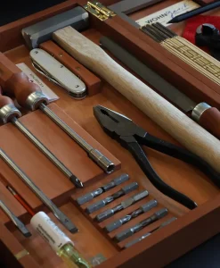 Wohngeist Edles Handwerk|Tools Und Werkzeuge|Werkzeugkoffer aus Schweizer Massivholz