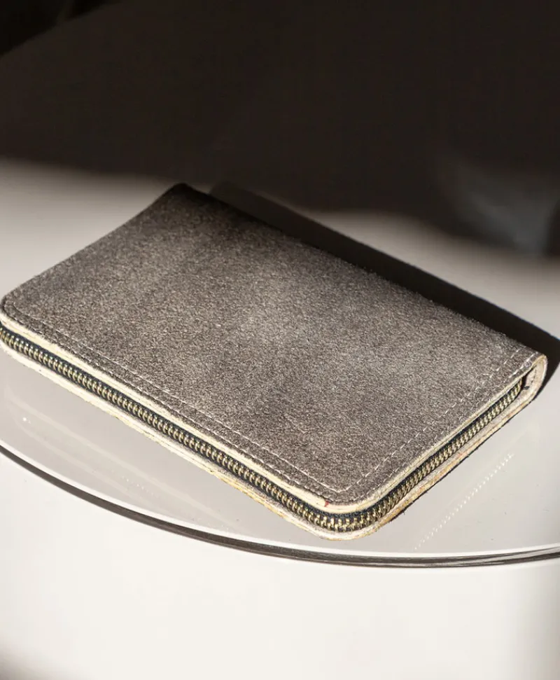 F. HAMMANN Reiseaccessoires|Maniküre Etuis|Wildbuck Manicure – Maniküre-Etui Wildbockleder mit Eschenburg Besteck