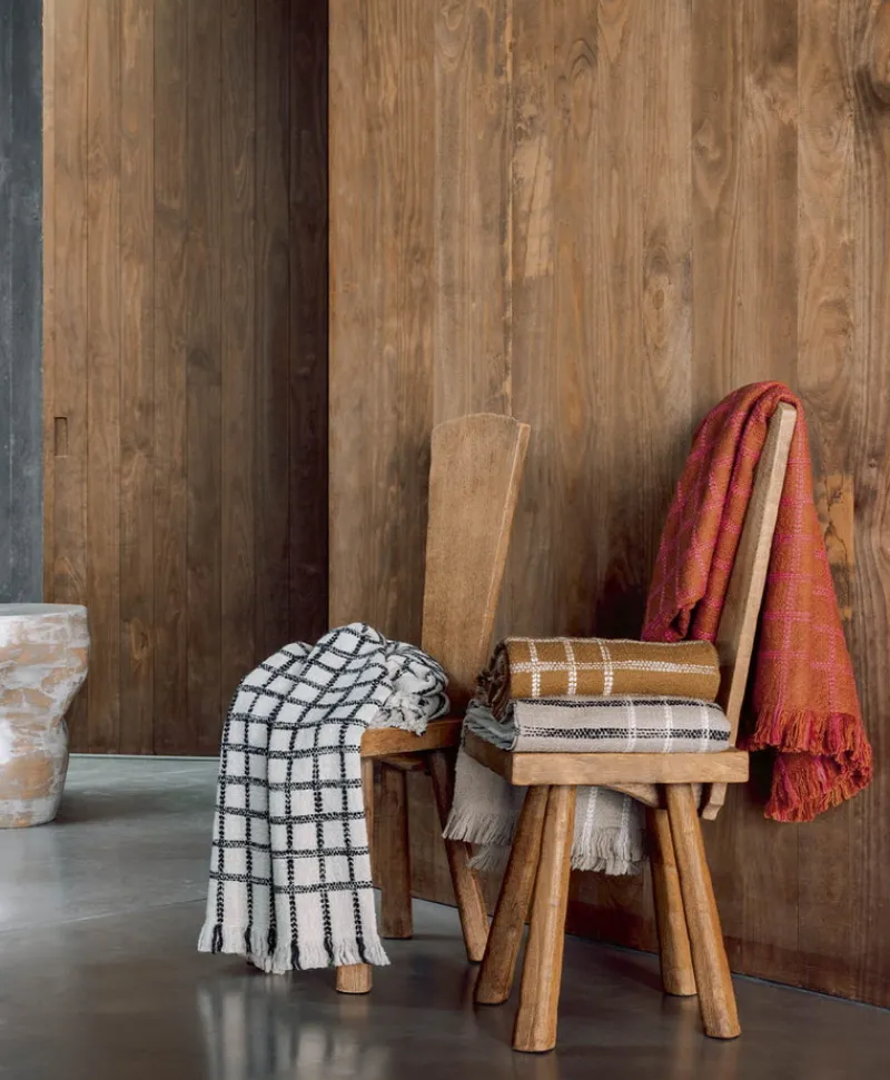 u00c9litis Decken Und Plaids|Woll-Plaid Édith