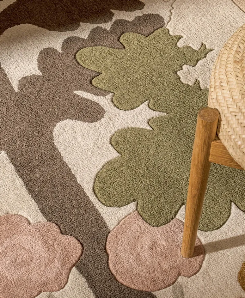 u00c9litis Teppiche|Wollteppich Passiflore