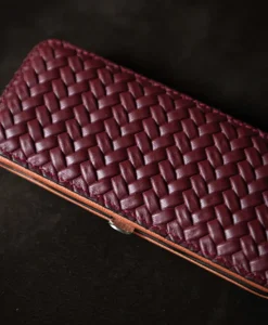 F. HAMMANN Reiseaccessoires|Maniküre Etuis|Woven Manicure Frame M – Maniküre-Etui Flechtleder