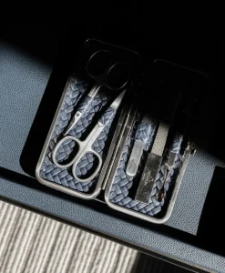 F. HAMMANN Reiseaccessoires|Maniküre Etuis|Woven Manicure Frame M – Maniküre-Etui Flechtleder