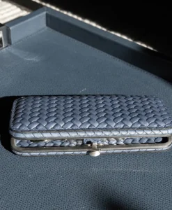 F. HAMMANN Reiseaccessoires|Maniküre Etuis|Woven Manicure Frame M – Maniküre-Etui Flechtleder