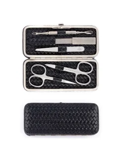 F. HAMMANN Reiseaccessoires|Maniküre Etuis|Woven Manicure Frame M – Maniküre-Etui Flechtleder