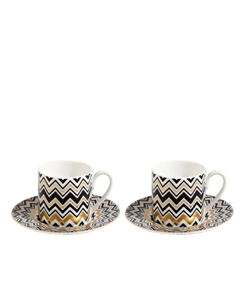 Missoni Home Kaffee Und Tee|Tassen|Zig Zag Kaffeetassen 2er Set