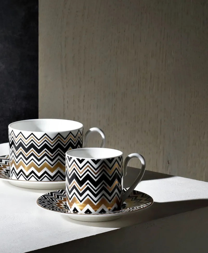 Missoni Home Kaffee Und Tee|Tassen|Zig Zag Kaffeetassen 2er Set